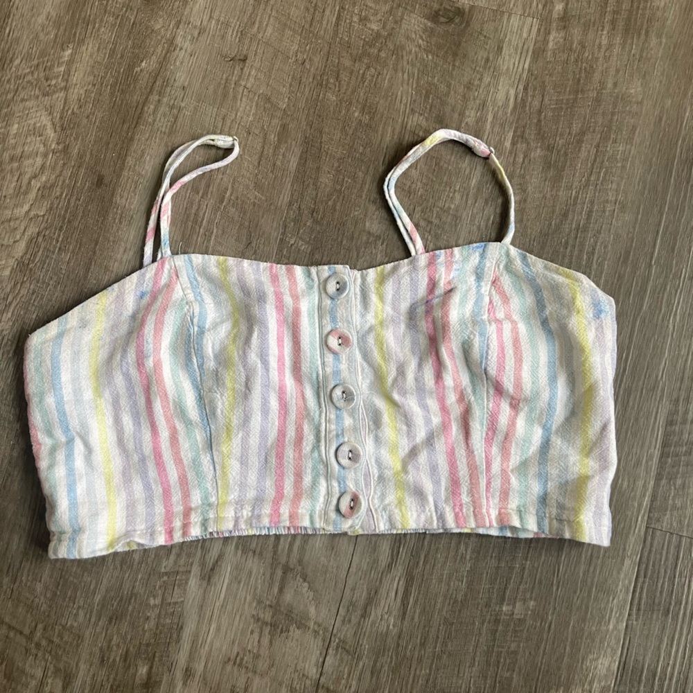 MultiColor Crop Top